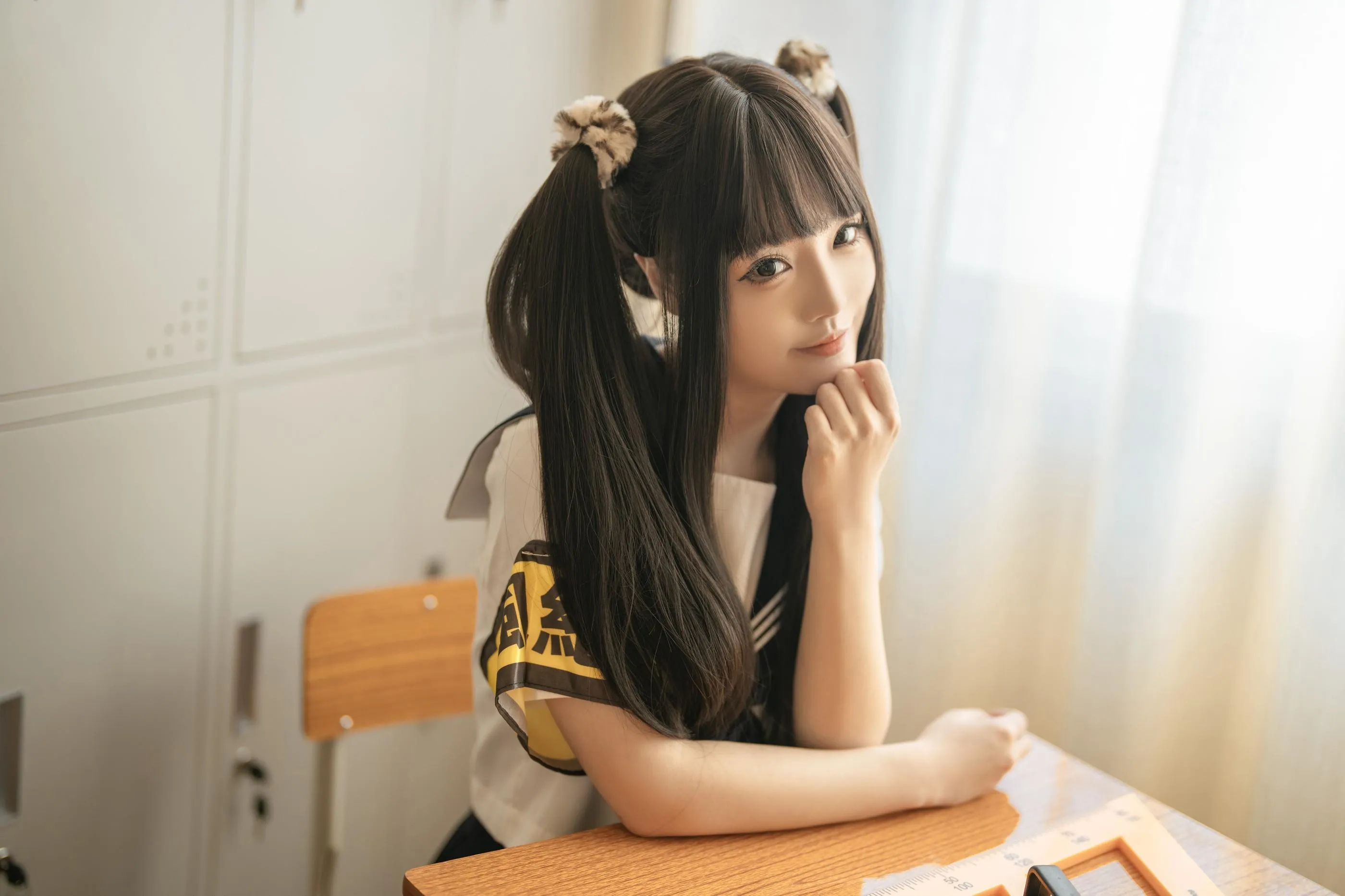 桃良阿宅 – NO.004 教室JK [33P]插图1